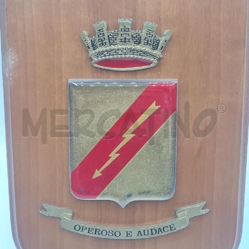 STEMMA MILITARE CREST OPEROSO E AUDACE  | Mercatino dell'Usato Torino san paolo 2