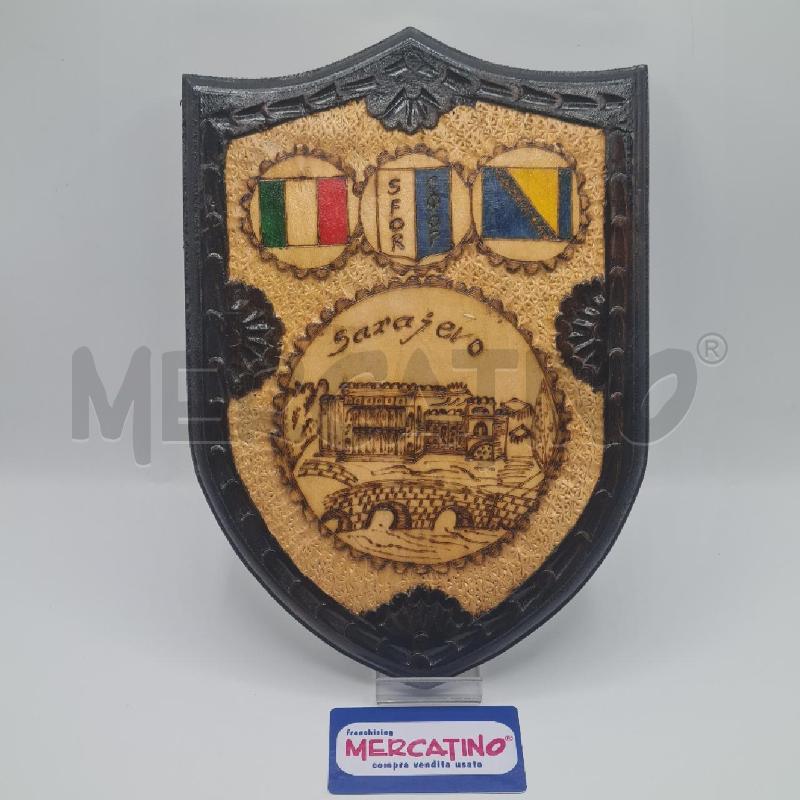 STEMMA MILITARE CREST SRAJEVO SFOR | Mercatino dell'Usato Torino san paolo 1