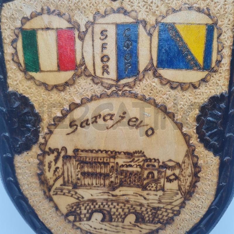 STEMMA MILITARE CREST SRAJEVO SFOR | Mercatino dell'Usato Torino san paolo 2