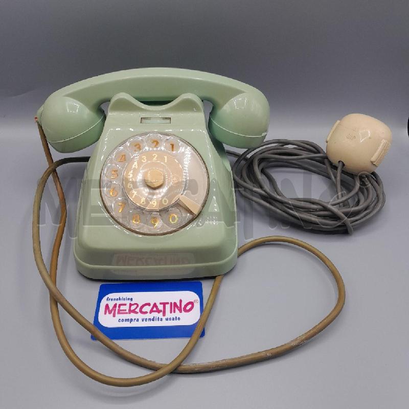 TELEFONO VINTAGE SIP ROTELLA VERDE | Mercatino dell'Usato Torino san paolo 1