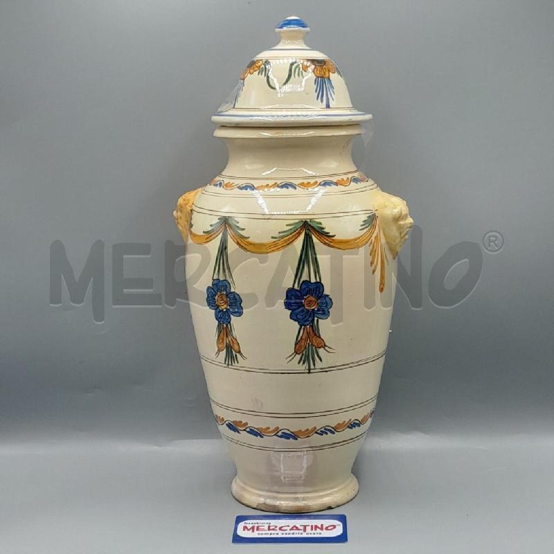 VASO BG FIORI BL VOLTI AI LATI | Mercatino dell'Usato Torino san paolo 1