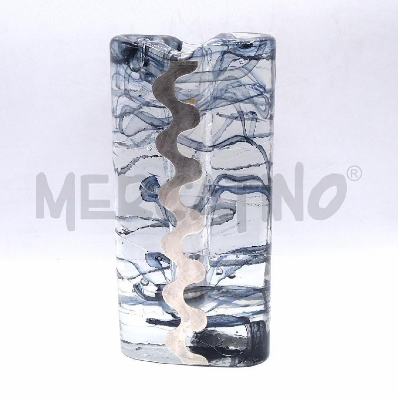 VASO VETRO SILVER CASSETTI FIRENZE  | Mercatino dell'Usato Torino san paolo 2
