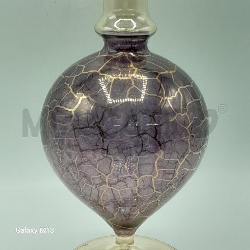 VASO VETRO SOFFIATO VL SOFFIERIA LA GOCCIA | Mercatino dell'Usato Torino san paolo 3