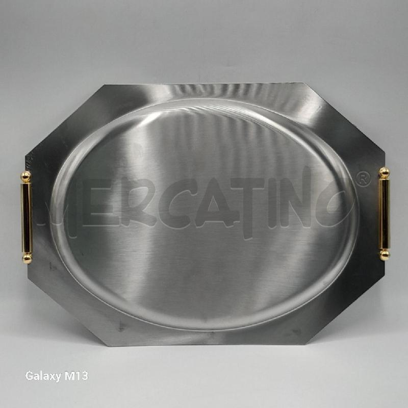 VASSOIO ELEGANT ACCIAIO/ORO NUOVO | Mercatino dell'Usato Torino san paolo 3