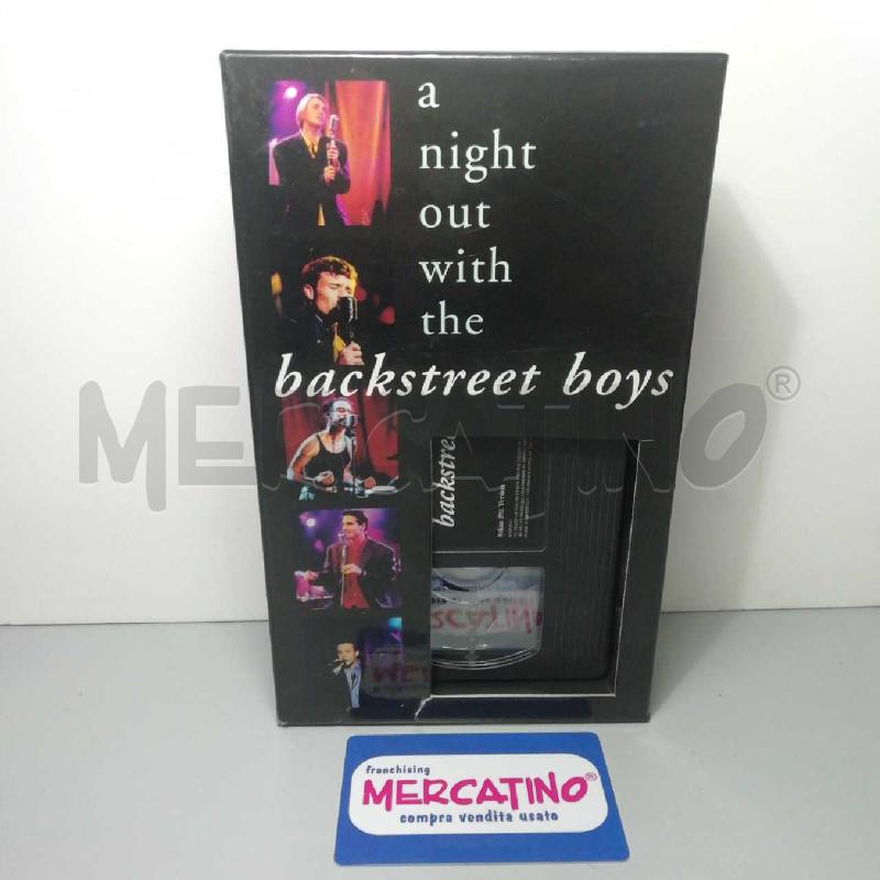 VHS A NIGHT OUT WITH THE BACKSTREET BOYS | Mercatino dell'Usato Torino san paolo 1