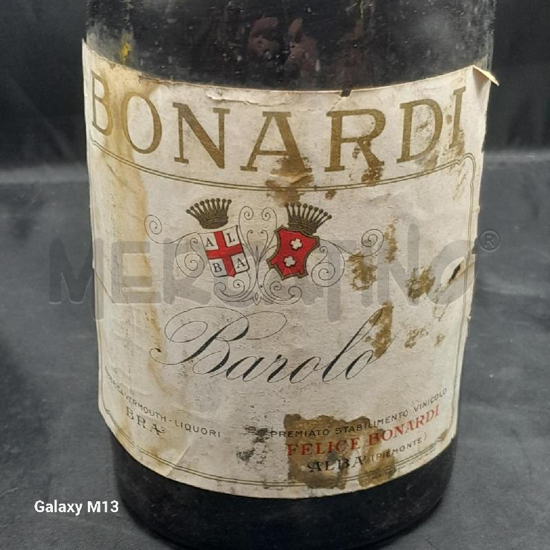 VINO BAROLO BONARDI 1973 | Mercatino dell'Usato Torino san paolo 3