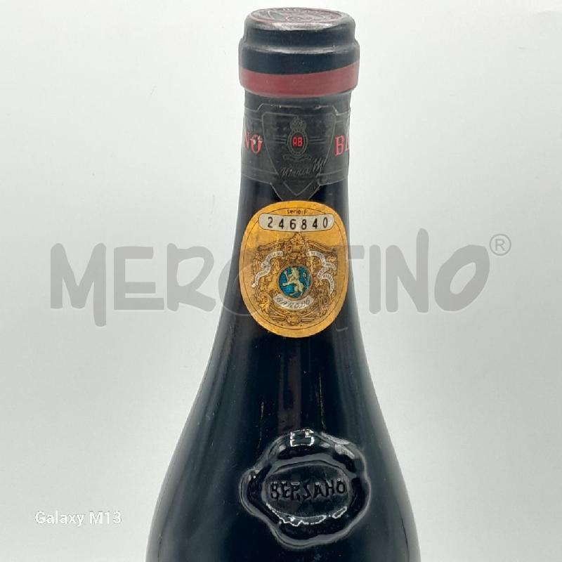 VINO BAROLO CREMOSINA 1968 | Mercatino dell'Usato Torino san paolo 3