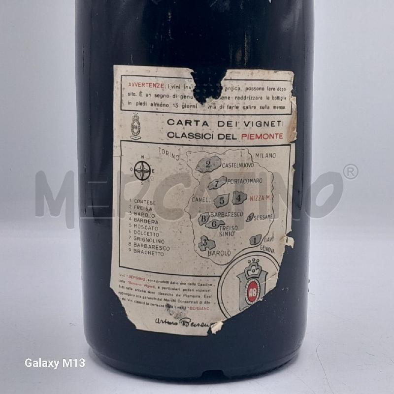 VINO BAROLO CREMOSINA 1968 | Mercatino dell'Usato Torino san paolo 4