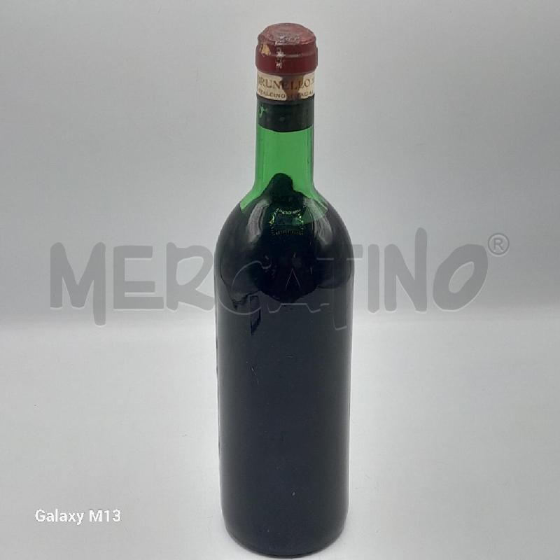 VINO BRUNELLO MONTALCINO 1972 | Mercatino dell'Usato Torino san paolo 4