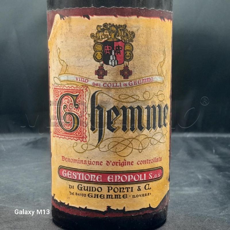 VINO GHEMME RISERVA 1964 ENOPOLIS | Mercatino dell'Usato Torino san paolo 4