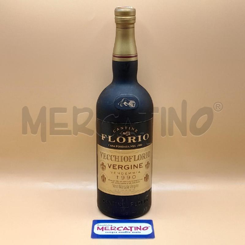 VINO VECCHIO FLORIO VERGINE 1990  | Mercatino dell'Usato Torino san paolo 1