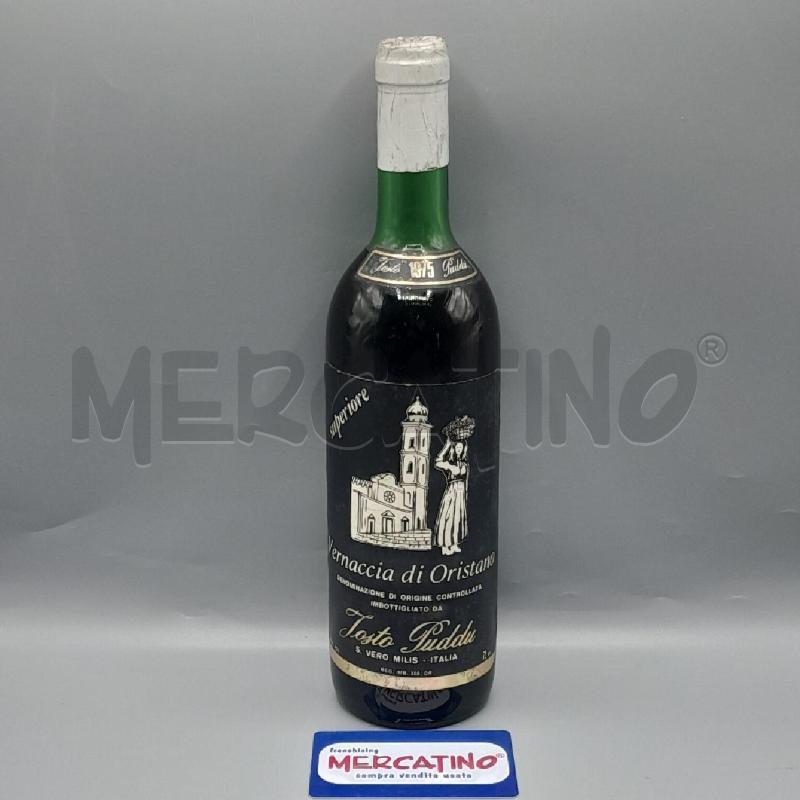 VINO VERNACCIA DI ORISTANO PUDDU 1975 | Mercatino dell'Usato Torino san paolo 1