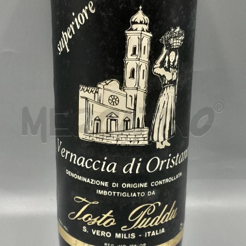 VINO VERNACCIA DI ORISTANO PUDDU 1975 | Mercatino dell'Usato Torino san paolo 2