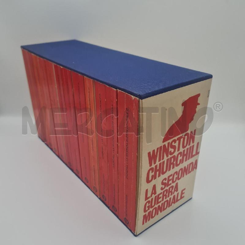 WINSTON CHURCHILL LA SECONDA GUERRTA MONDIALE MONDADORI COFANETTO | Mercatino dell'Usato Torino san paolo 2