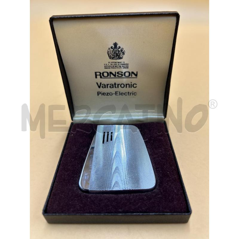 ACCENDINO DA COLLEZIONE RONSON VARATRONIC | Mercatino dell'Usato Torino nizza 1