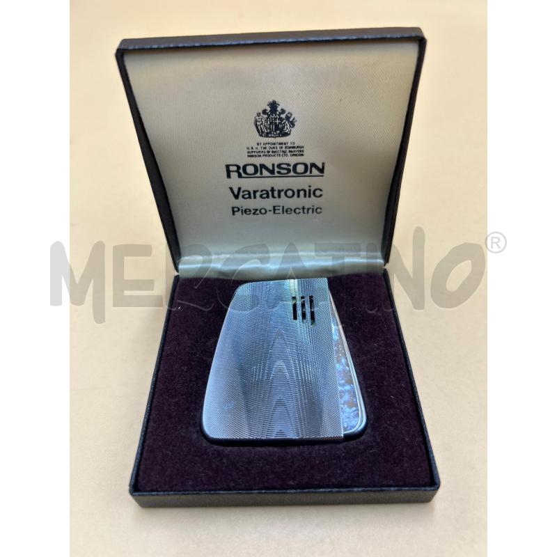 ACCENDINO DA COLLEZIONE RONSON VARATRONIC | Mercatino dell'Usato Torino nizza 2