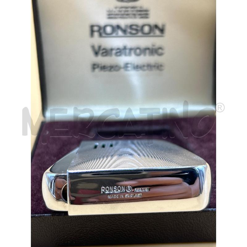 ACCENDINO DA COLLEZIONE RONSON VARATRONIC | Mercatino dell'Usato Torino nizza 3