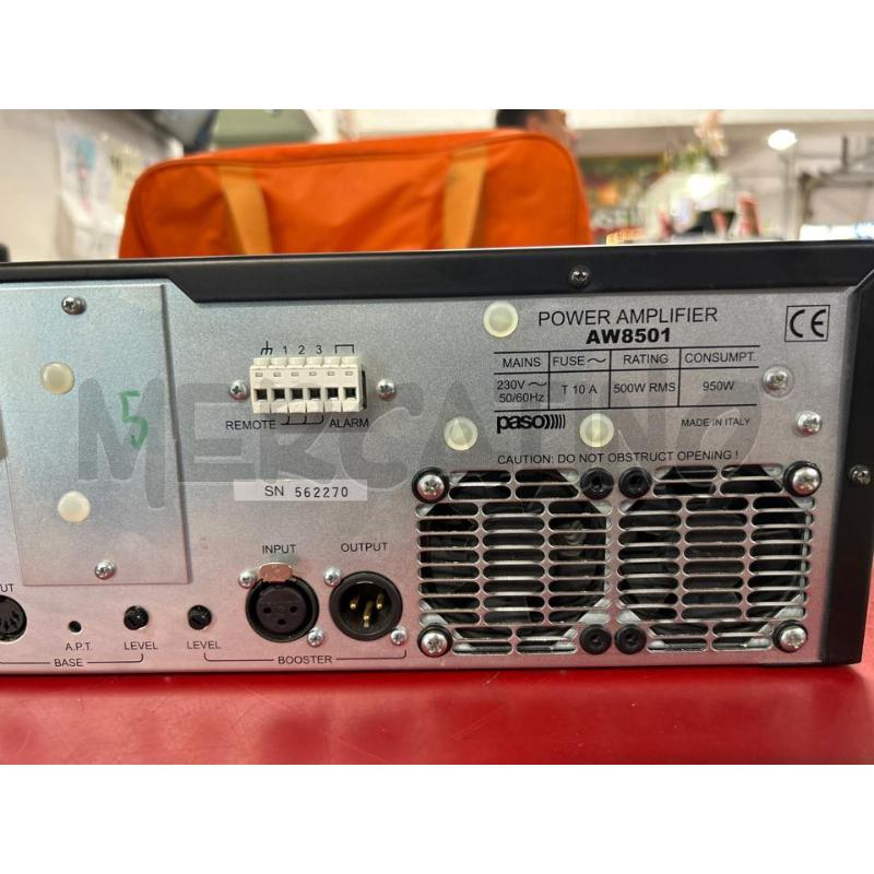 AMPLIFICATORE PASO AW8000 | Mercatino dell'Usato Torino nizza 5