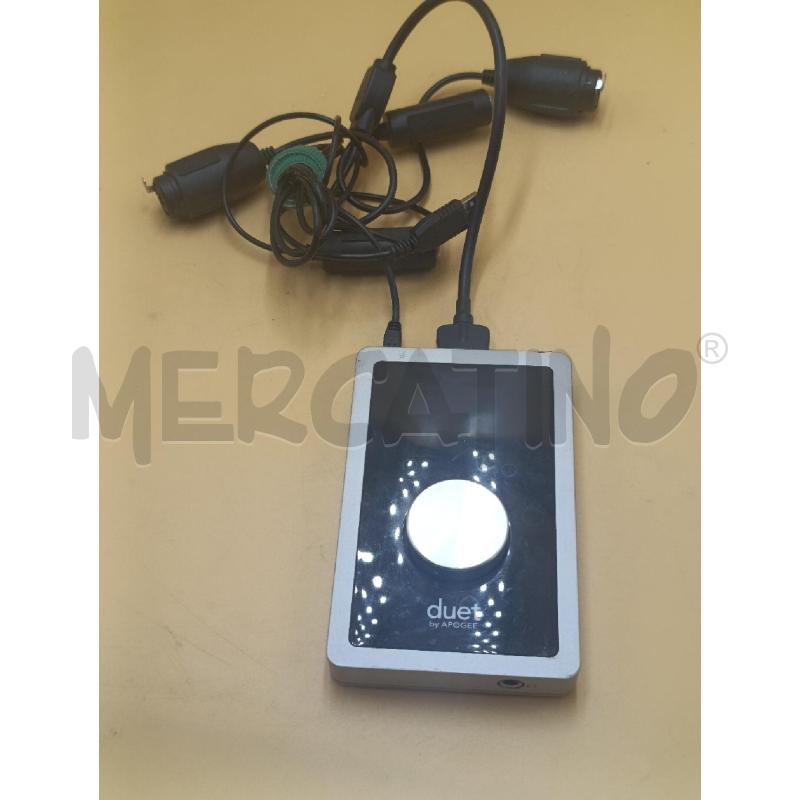 APOGEE DUET INTERFACCIA AUDIO MUSICALE  | Mercatino dell'Usato Torino nizza 1