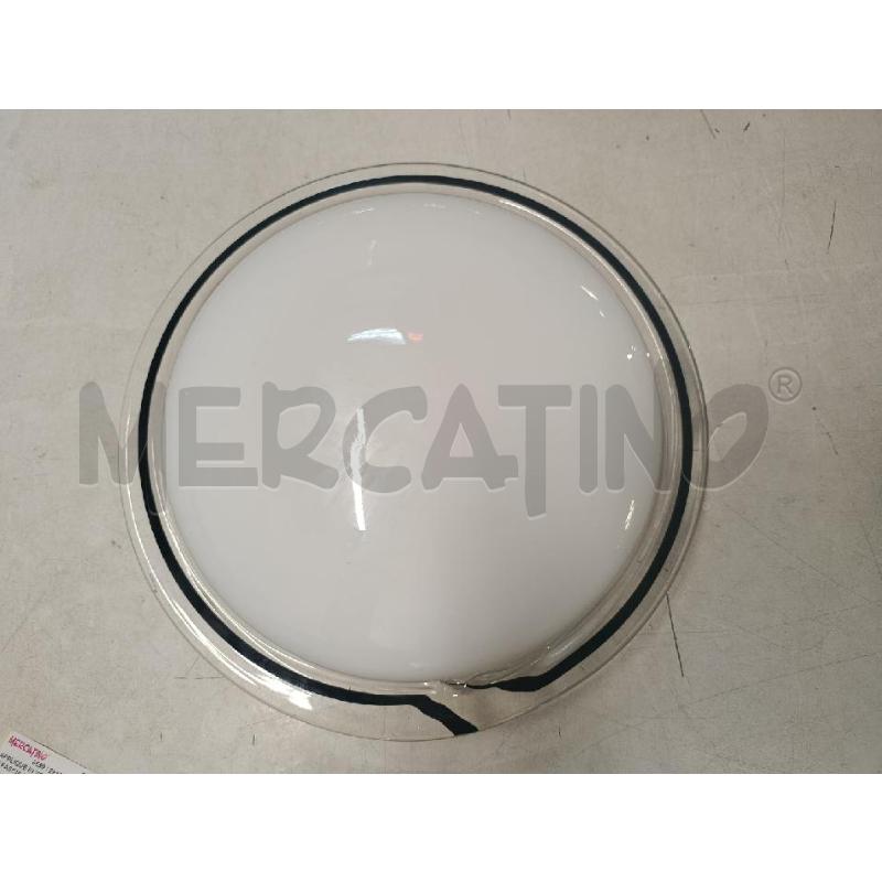 APPLIQUE IN VETRO  CON FASCIA NERA  | Mercatino dell'Usato Torino nizza 3