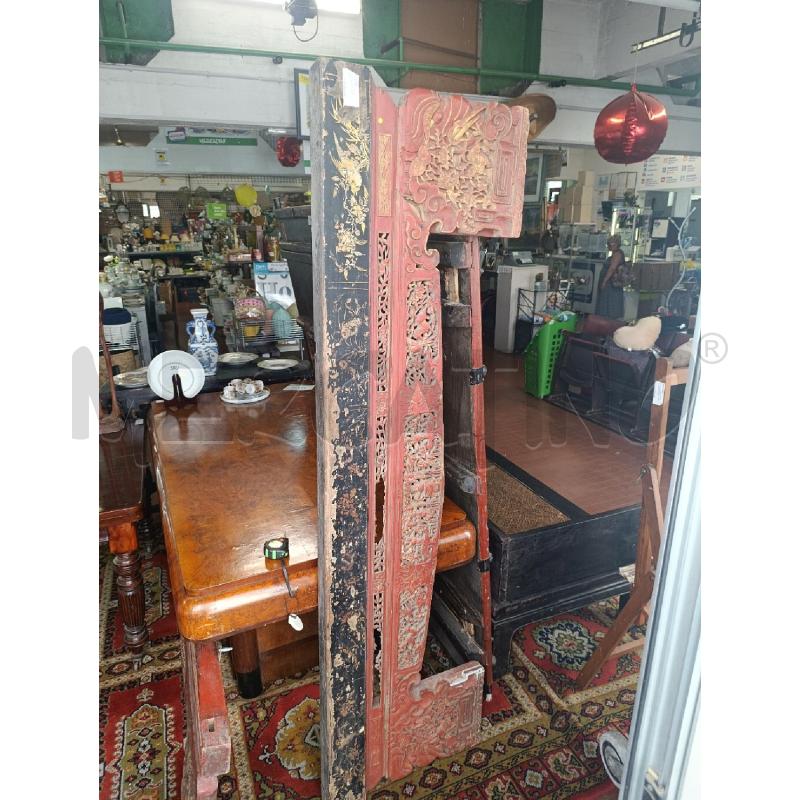 ARCHITRAVE IN LEGNO CINESE | Mercatino dell'Usato Torino nizza 1