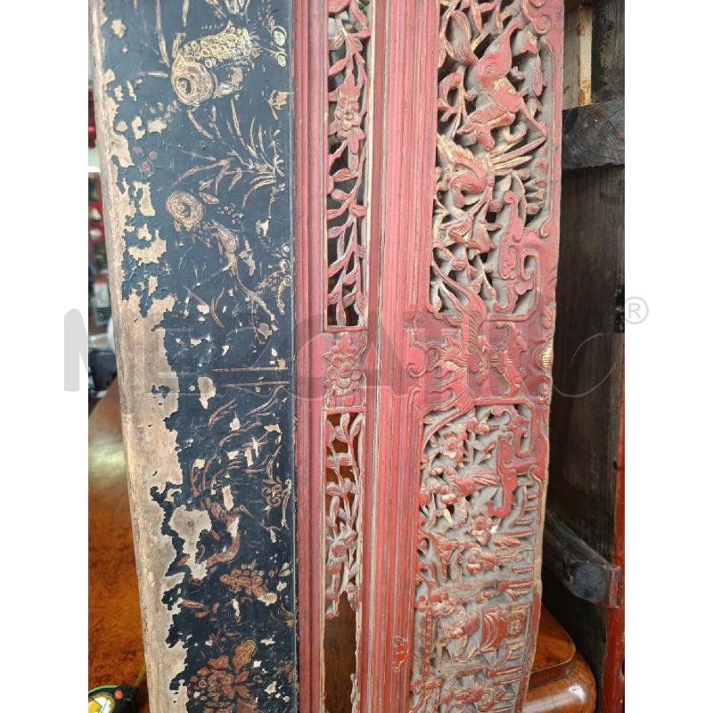 ARCHITRAVE IN LEGNO CINESE | Mercatino dell'Usato Torino nizza 3