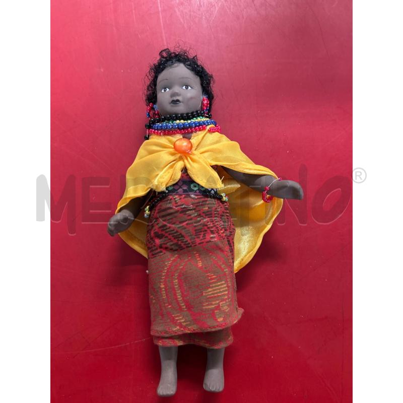BAMBOLINA IN CERAMICA COPPIA AFRICANE | Mercatino dell'Usato Torino nizza 1