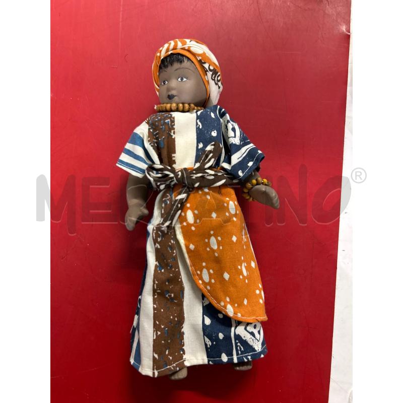 BAMBOLINA IN CERAMICA COPPIA AFRICANE | Mercatino dell'Usato Torino nizza 3