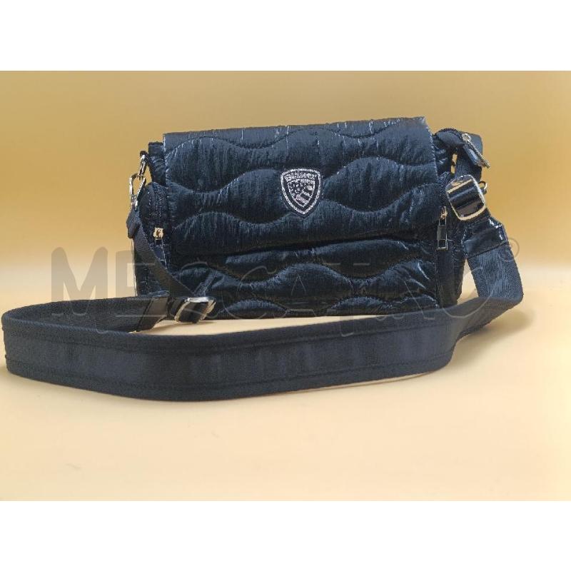 BORSA DONNA BLAUER NERO SATINATO TRACOLLA  | Mercatino dell'Usato Torino nizza 1