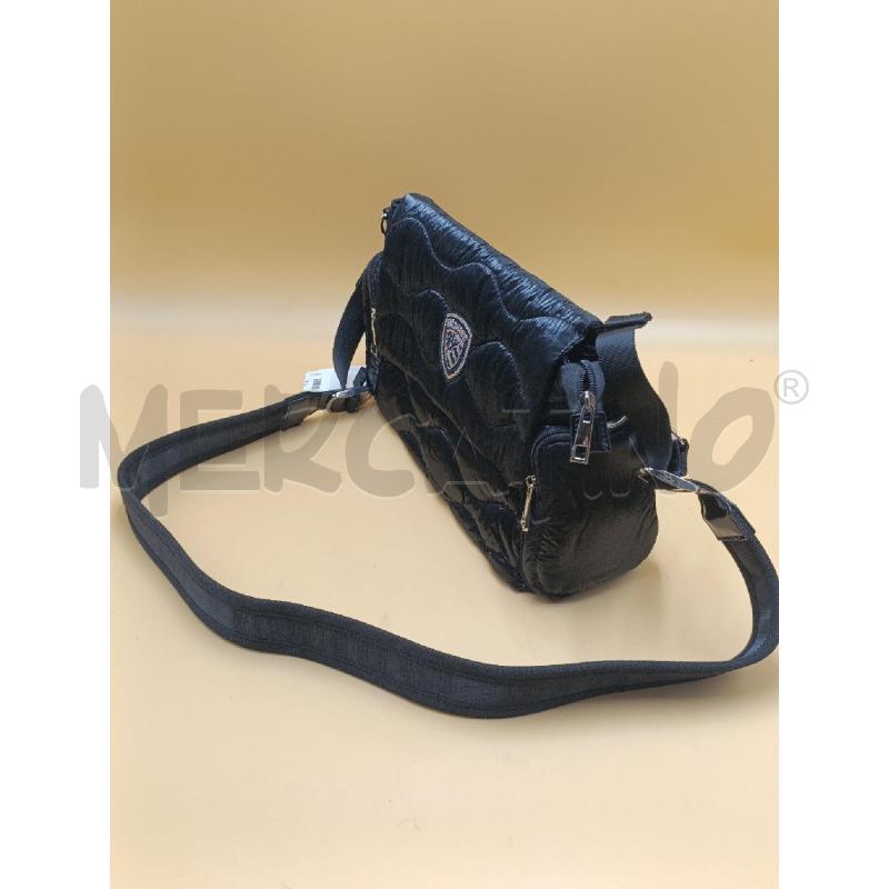 BORSA DONNA BLAUER NERO SATINATO TRACOLLA  | Mercatino dell'Usato Torino nizza 3
