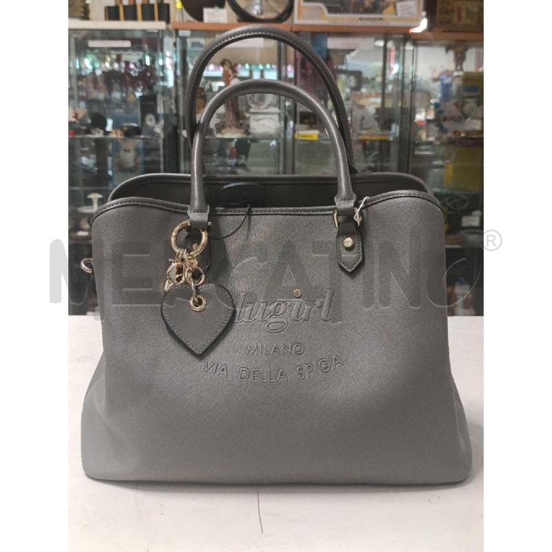 BORSA DONNA BLUMARINE GRIGIA | Mercatino dell'Usato Torino nizza 2