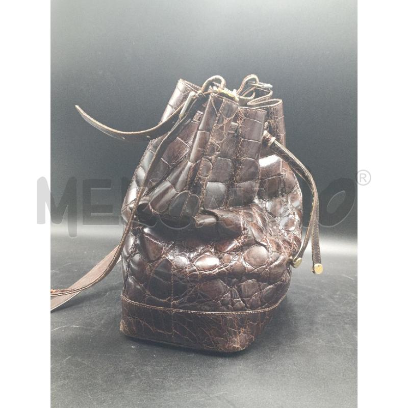 BORSA DONNA COCCODRILLON PARMEGGIANI  | Mercatino dell'Usato Torino nizza 2
