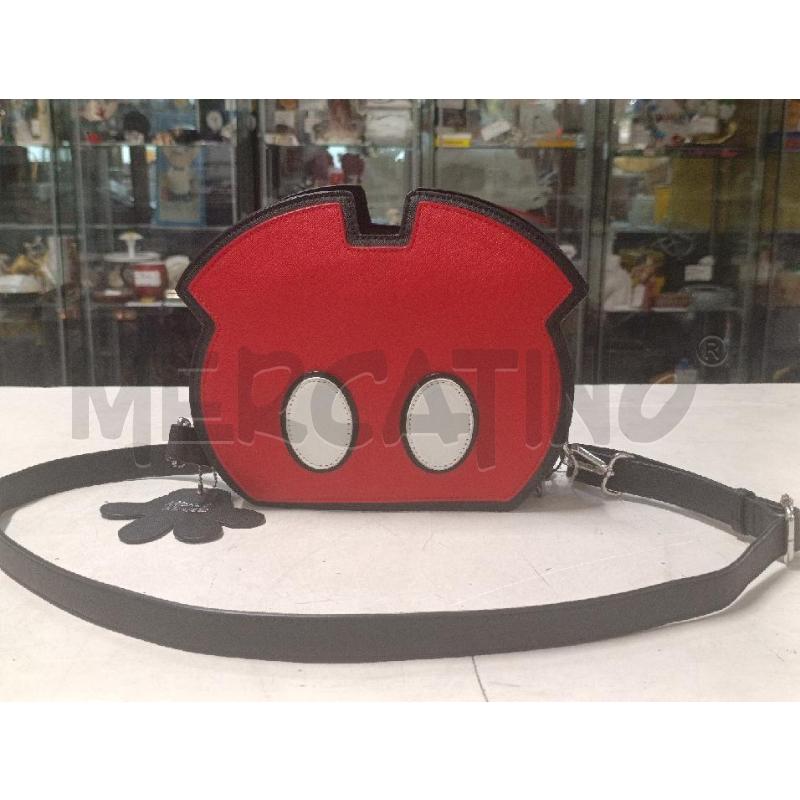 BORSA DONNA DISNEY ROSSO E NERO  | Mercatino dell'Usato Torino nizza 1