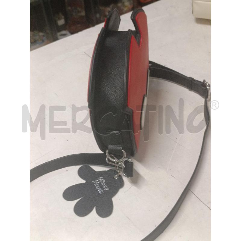 BORSA DONNA DISNEY ROSSO E NERO  | Mercatino dell'Usato Torino nizza 2