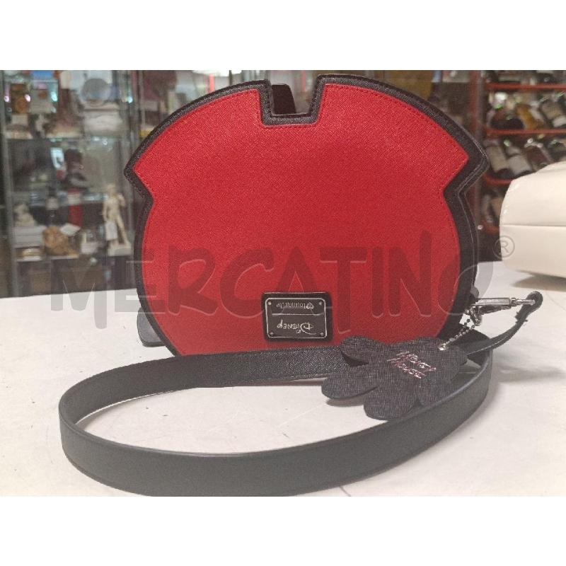BORSA DONNA DISNEY ROSSO E NERO  | Mercatino dell'Usato Torino nizza 3