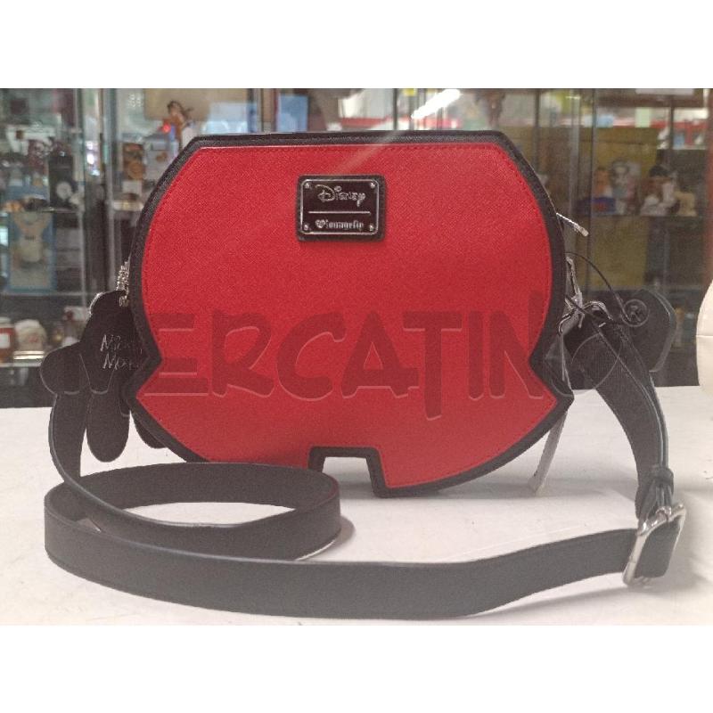 BORSA DONNA DISNEY ROSSO E NERO  | Mercatino dell'Usato Torino nizza 4