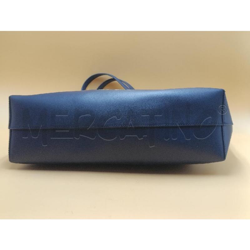 BORSA DONNA EMPORIO ARMANI BLU OSCURO | Mercatino dell'Usato Torino nizza 4
