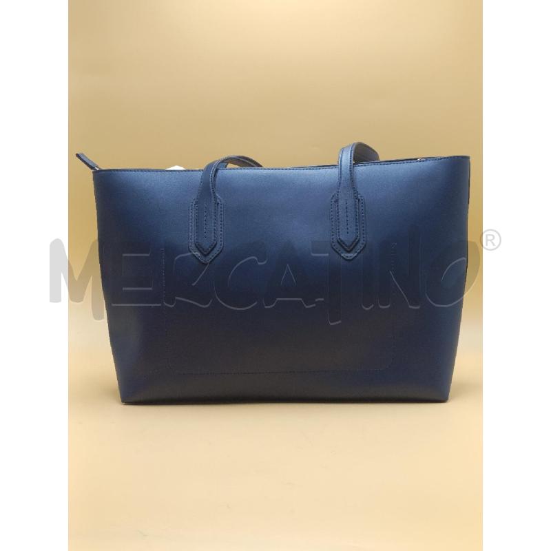 BORSA DONNA EMPORIO ARMANI BLU OSCURO | Mercatino dell'Usato Torino nizza 5