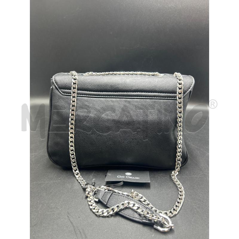 BORSA DONNA GIO CELLINI NERA MA CULATA | Mercatino dell'Usato Torino nizza 3