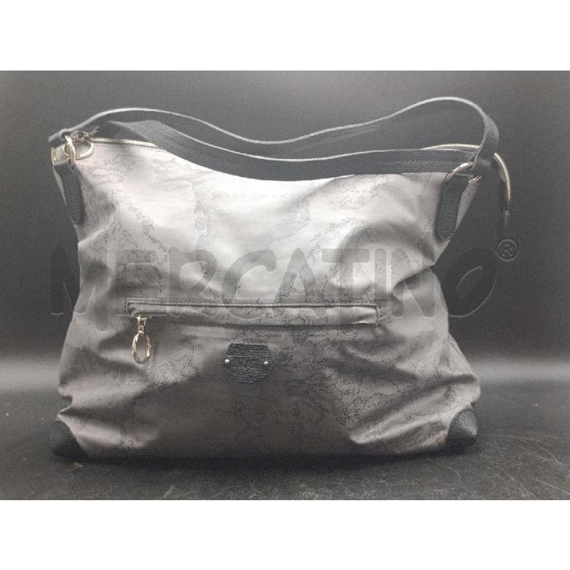 BORSA DONNA GRIGIO NERA PRIMA CLASSE  | Mercatino dell'Usato Torino nizza 1