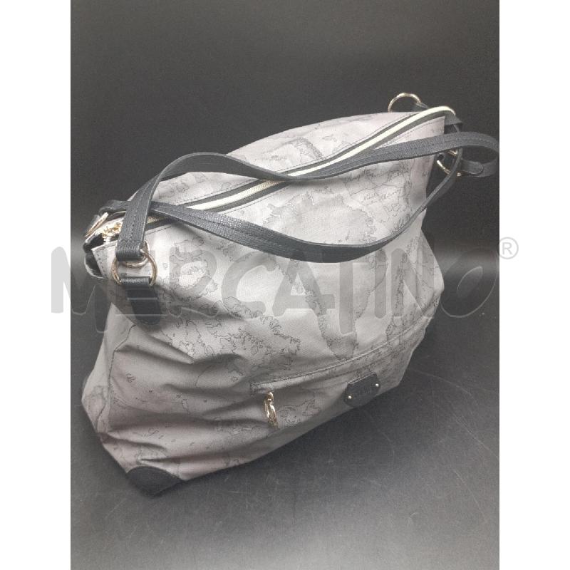 BORSA DONNA GRIGIO NERA PRIMA CLASSE  | Mercatino dell'Usato Torino nizza 3