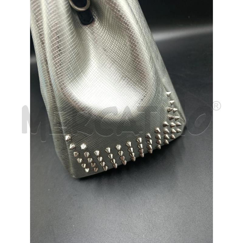 BORSA DONNA GUM GIANNI CHIARINI ARGENTATA | Mercatino dell'Usato Torino nizza 3