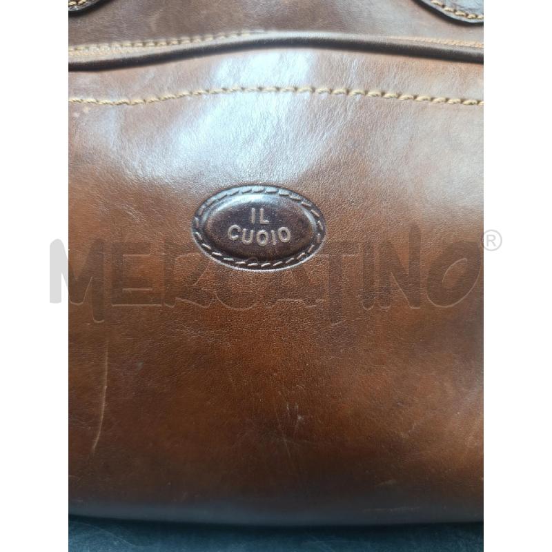 BORSA DONNA IL CUOIO MARRONE | Mercatino dell'Usato Torino nizza 2