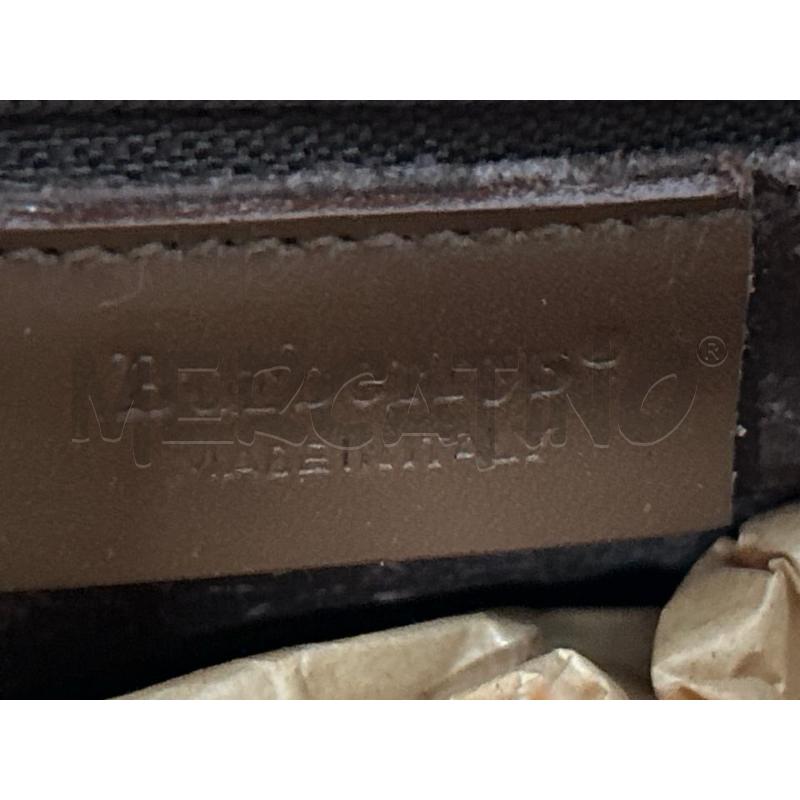 BORSA DONNA IN PELLE A QUADRI BEIGE | Mercatino dell'Usato Torino nizza 3