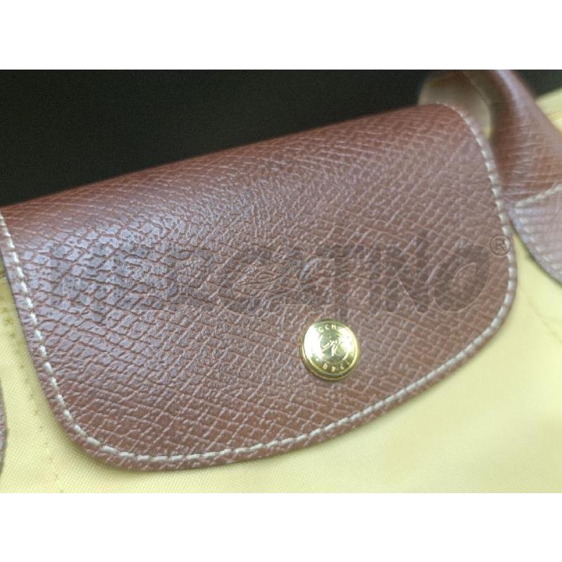 BORSA DONNA LONG CHAMP SENAPE E MARRONE SMALL | Mercatino dell'Usato Torino nizza 2