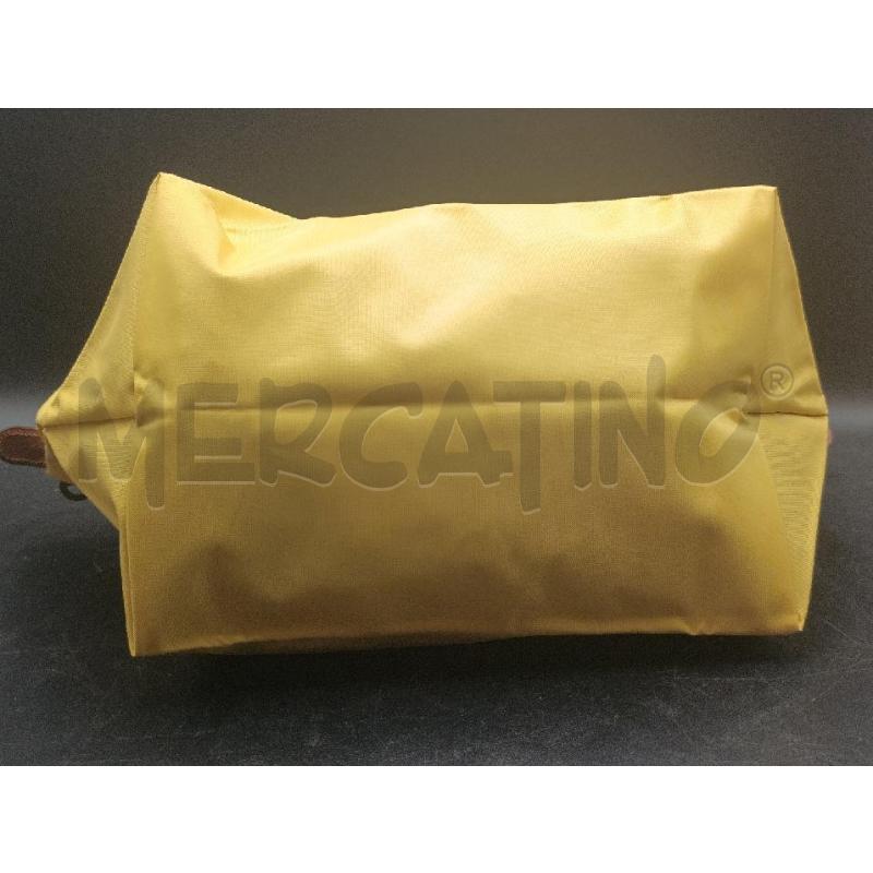 BORSA DONNA LONG CHAMP SENAPE E MARRONE SMALL | Mercatino dell'Usato Torino nizza 3