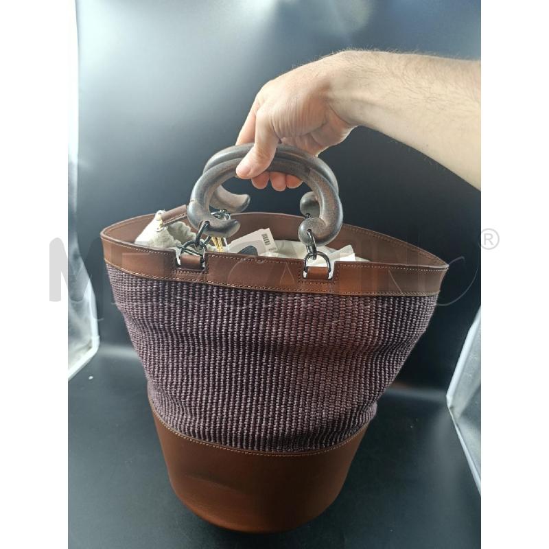 BORSA DONNA MAX MARA SECCHIELLO VINTAGE | Mercatino dell'Usato Torino nizza 2