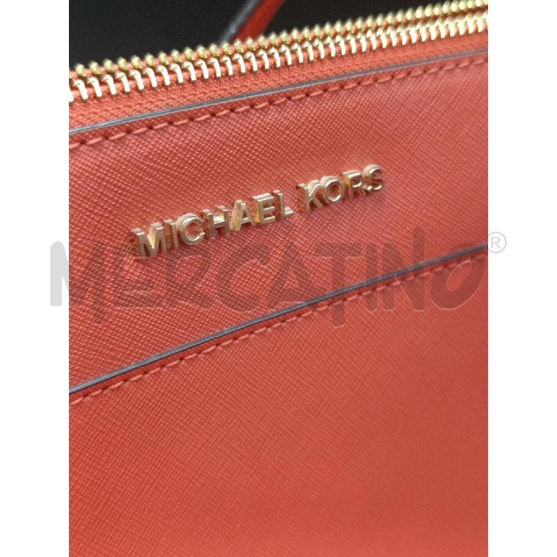 BORSA DONNA MICHAEL KORS CORALLO A SPALLA  | Mercatino dell'Usato Torino nizza 3