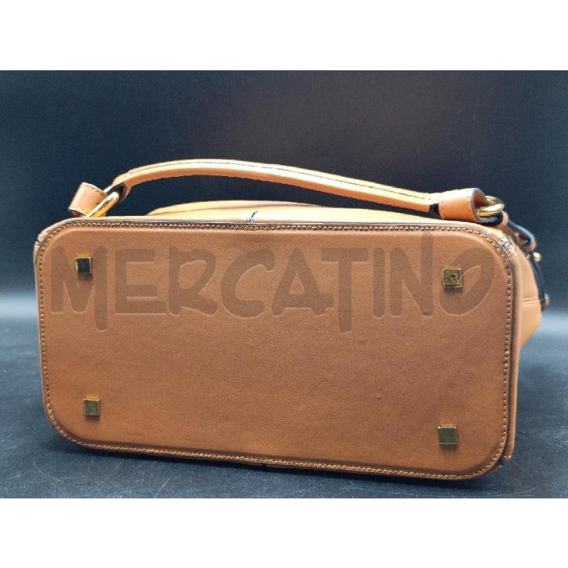 BORSA DONNA OTTOD'AME POSHY MARRONE PELLE | Mercatino dell'Usato Torino nizza 3
