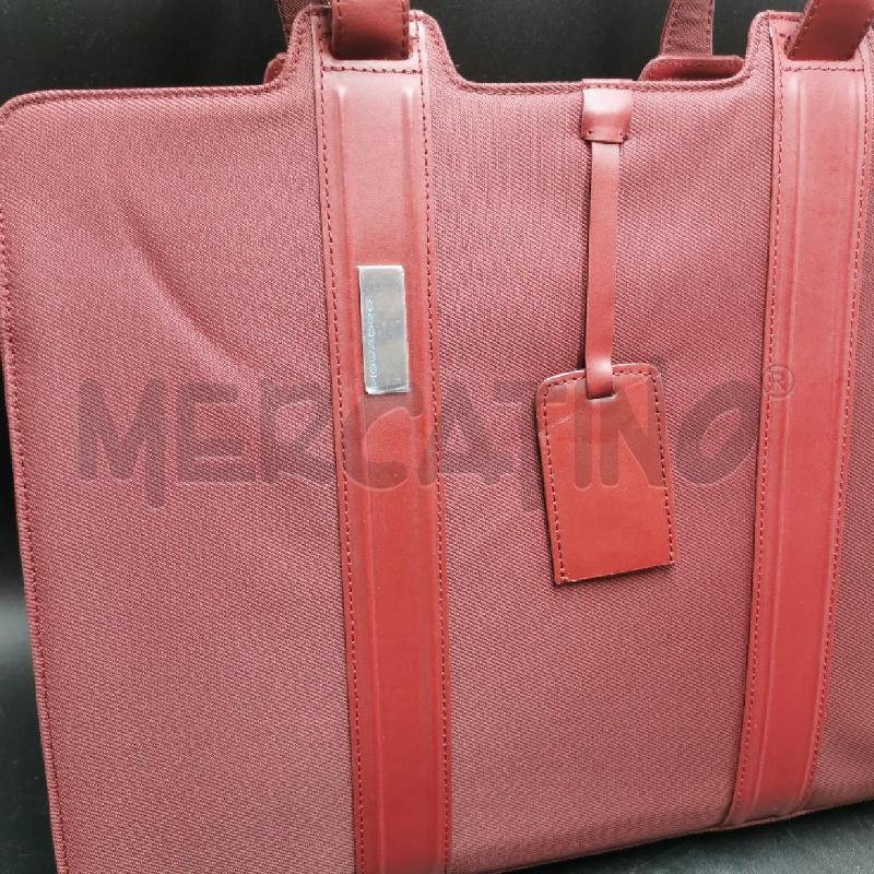 BORSA DONNA PIQUADRO BORDEAUX  | Mercatino dell'Usato Torino nizza 2